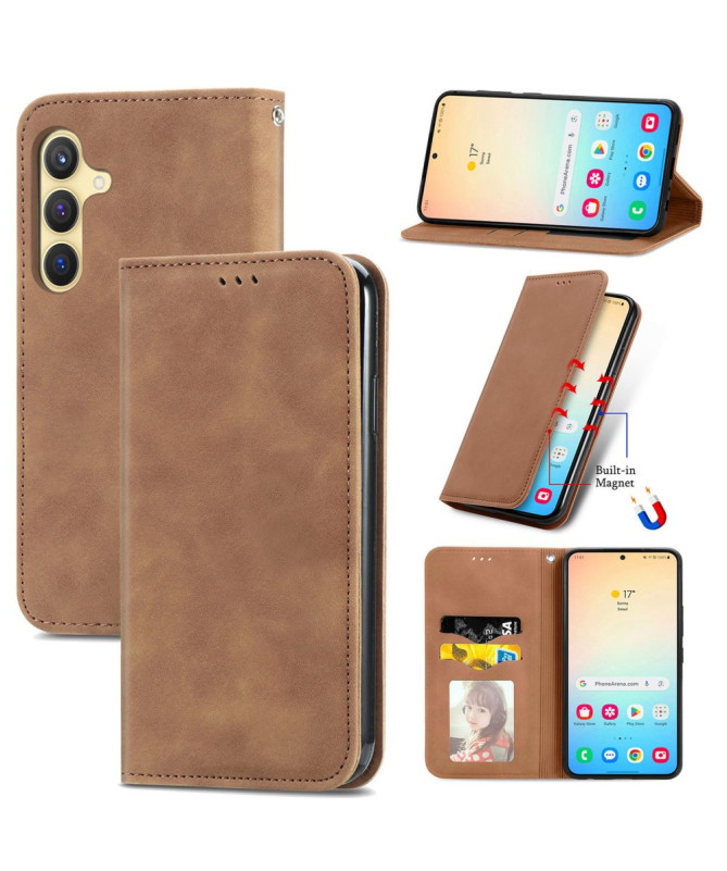 Housse Samsung Galaxy A55 5G Business Rétro
