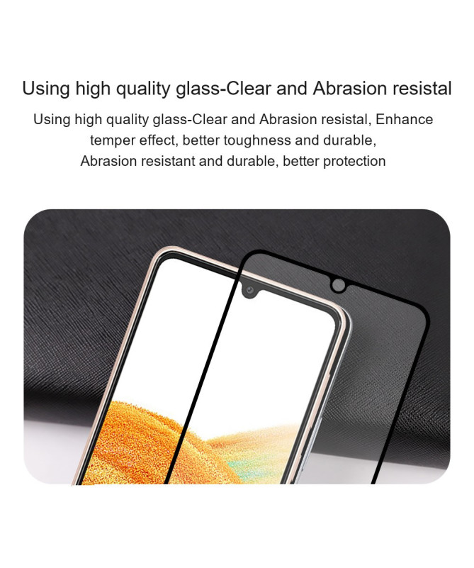 Protection d’écran Samsung Galaxy A55 5G en verre trempé full size