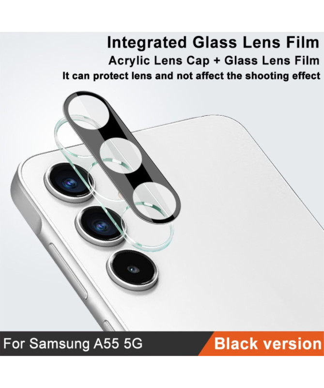 Samsung Galaxy A55 5G - Protections en verre trempé pour lentille arri