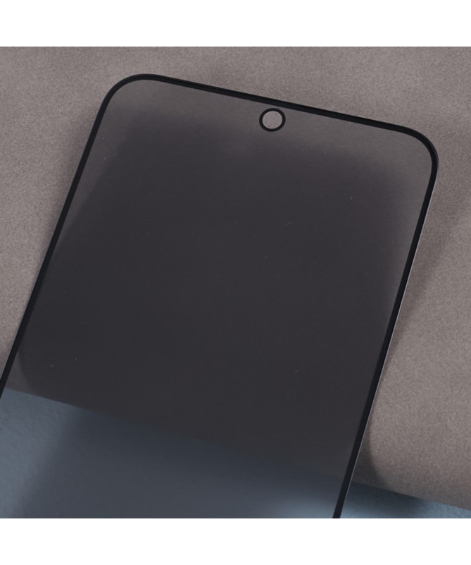 Protection d'écran Samsung Galaxy A55 5G verre trempé et filtre de con