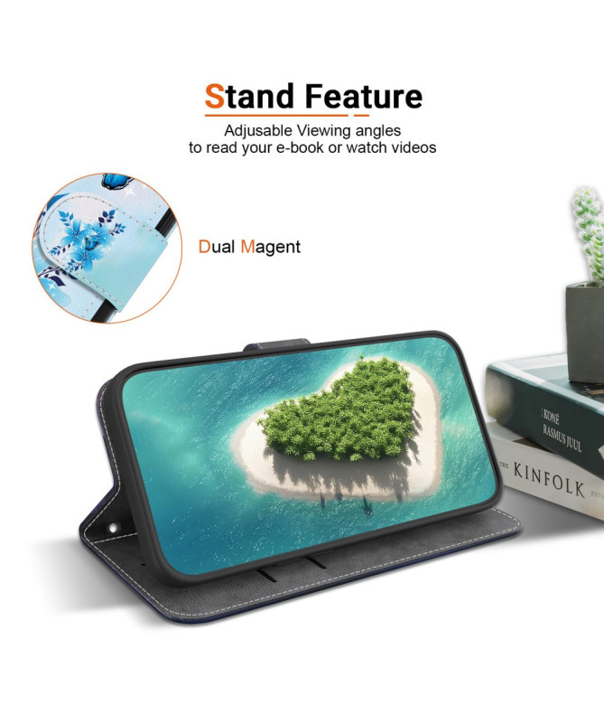 Butterfly | Housse Motorola Edge 50 Neo Fleurie