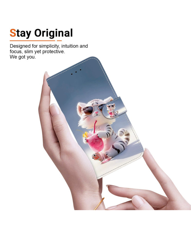 Cool Cat | Housse Motorola Edge 50 Neo Fun & Chic