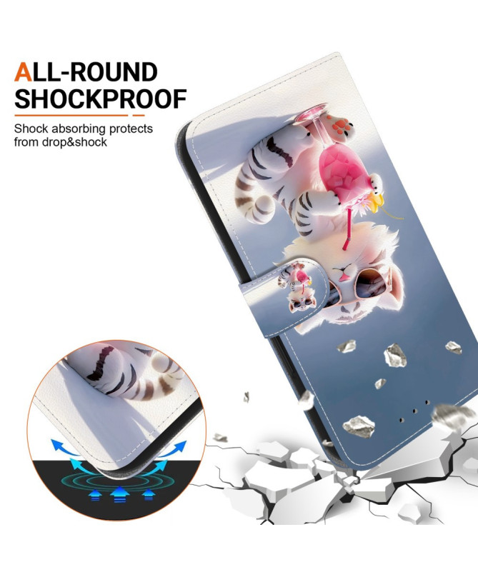 Cool Cat | Housse Motorola Edge 50 Neo Fun & Chic
