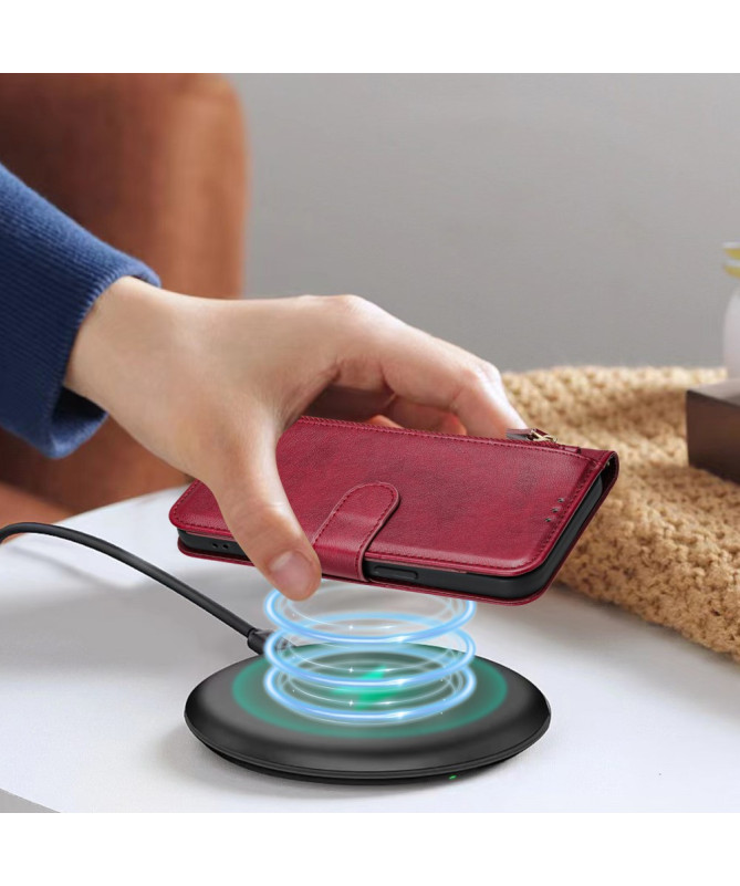 Housse Motorola Edge 50 Neo Porte-Cartes à Lanière
