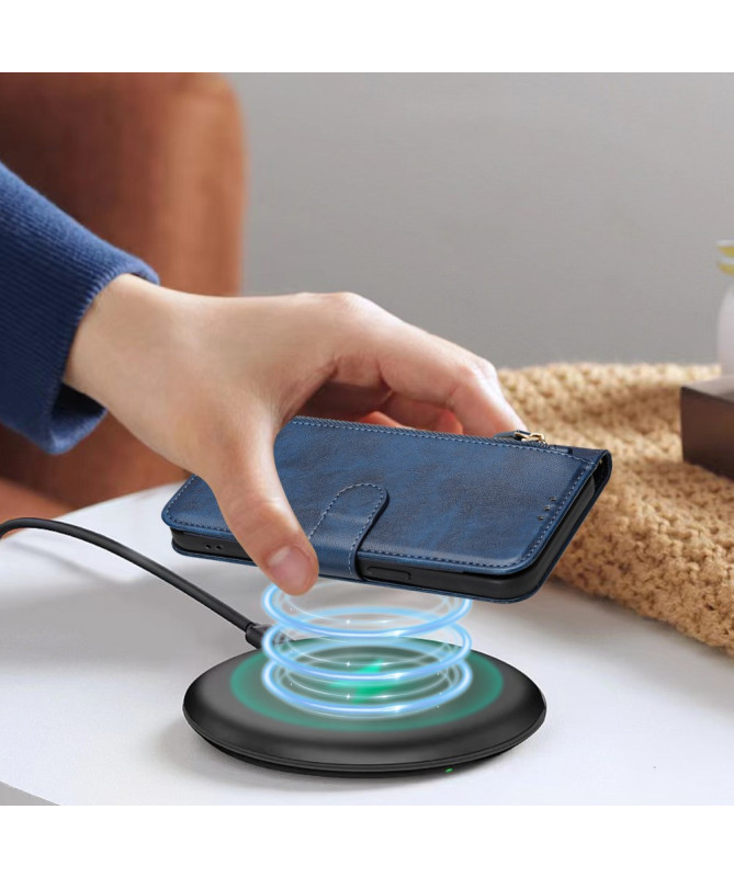 Housse Motorola Edge 50 Neo Porte-Cartes à Lanière