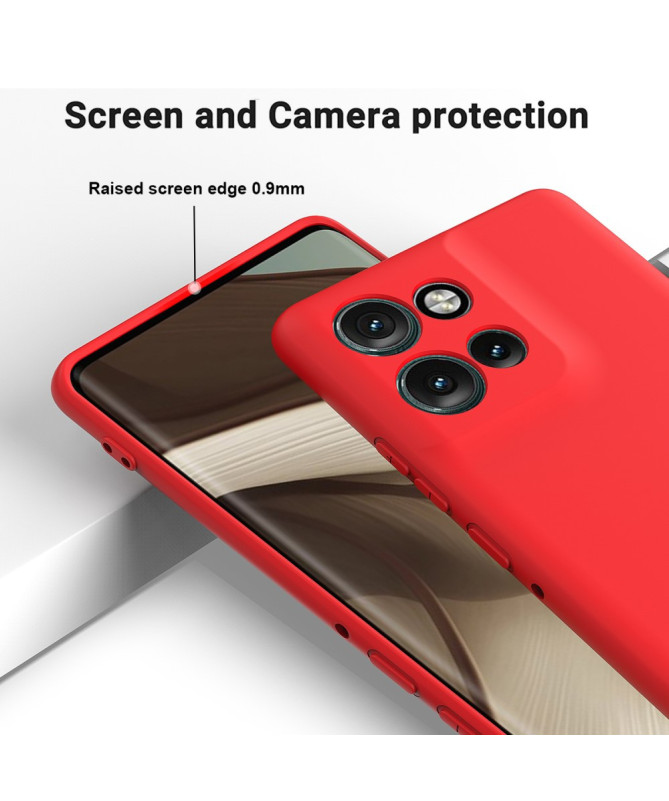 Coque Motorola Edge 50 Neo/60 Neo Puro silicone liquide