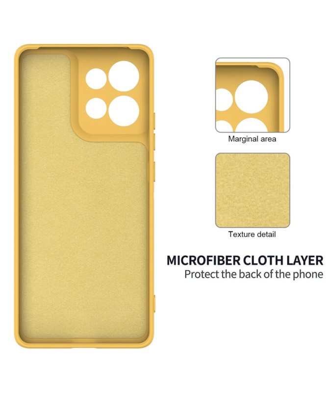 Coque Motorola Edge 50 Neo/60 Neo Puro silicone liquide
