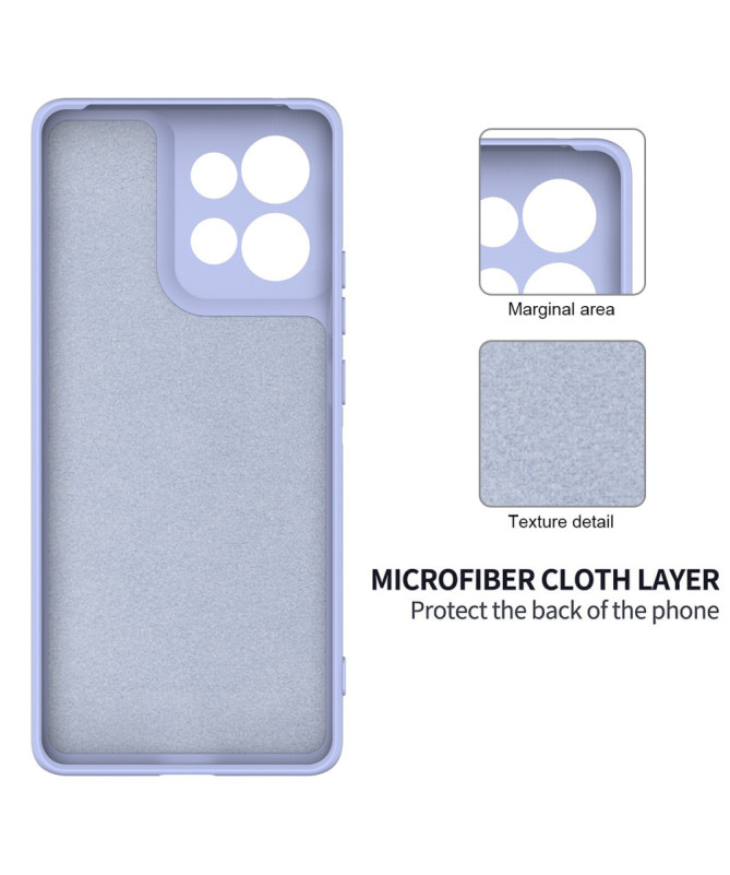 Coque Motorola Edge 50 Neo/60 Neo Puro silicone liquide