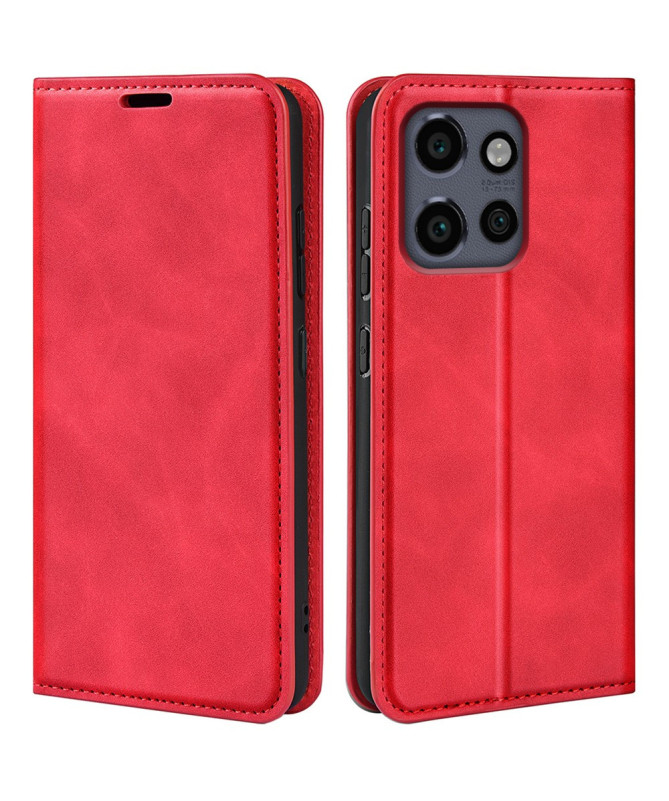 Étui Motorola Edge 50 Neo simili cuir fonction stand
