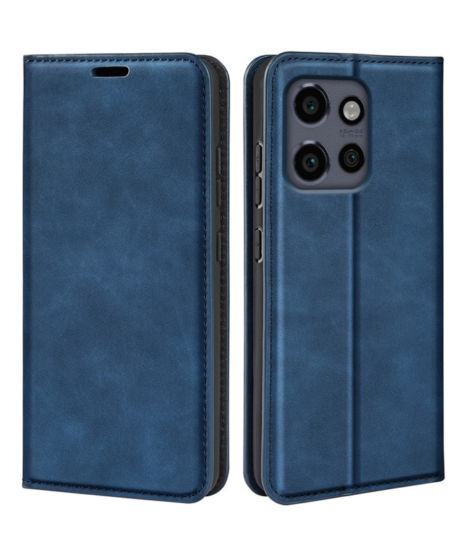 Étui Motorola Edge 50 Neo simili cuir fonction stand