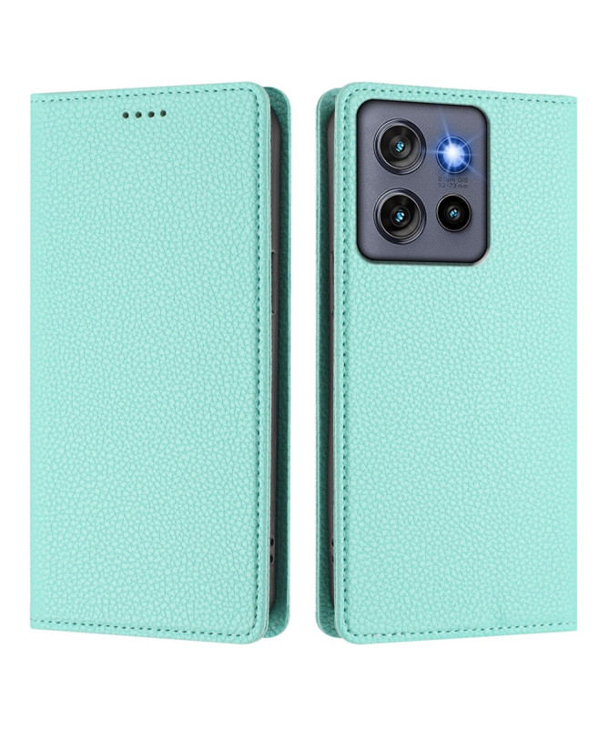 Housse Motorola Edge 50 Neo Flip Cover Texture Grainée