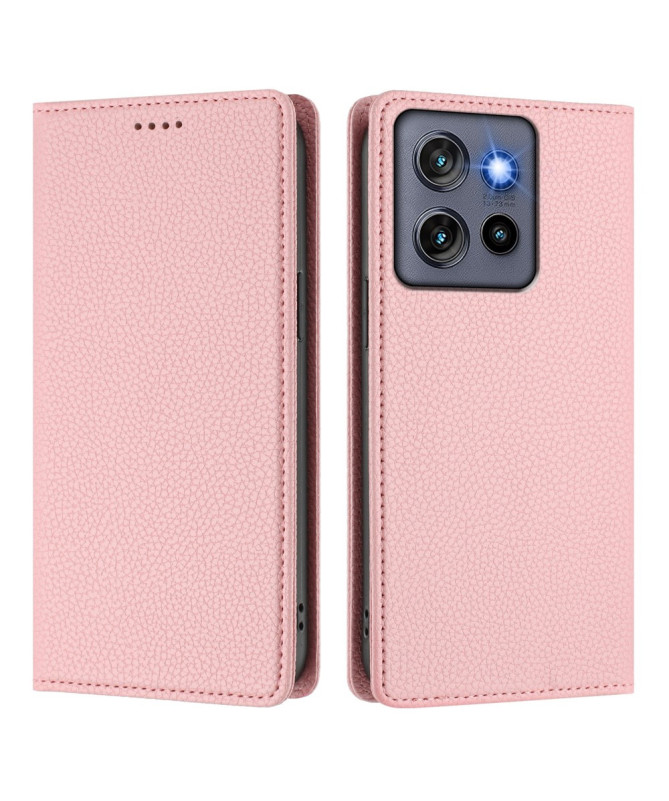 Housse Motorola Edge 50 Neo Flip Cover Texture Grainée