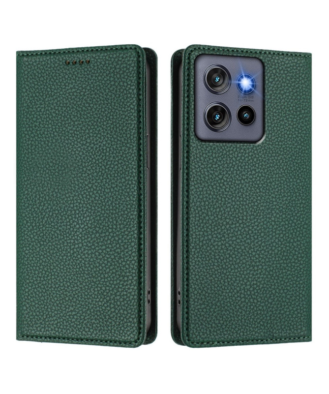 Housse Motorola Edge 50 Neo Flip Cover Texture Grainée
