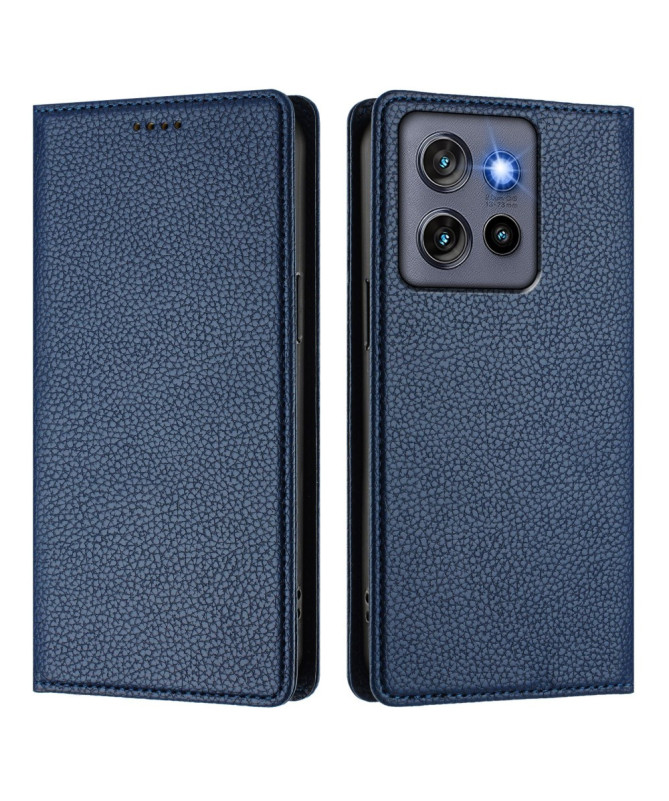 Housse Motorola Edge 50 Neo Flip Cover Texture Grainée