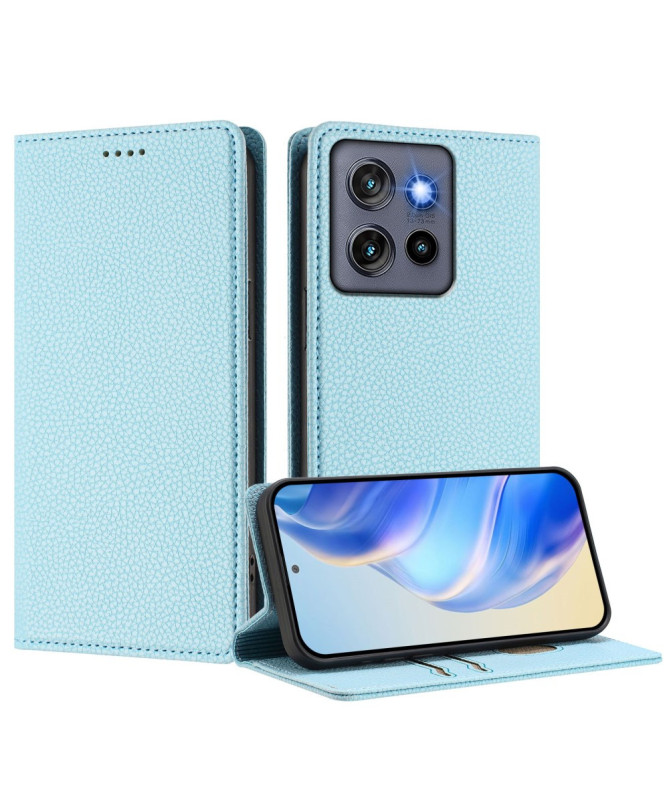 Housse Motorola Edge 50 Neo Flip Cover Texture Grainée