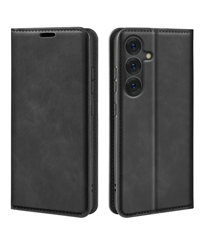 Étui Samsung Galaxy A55 5G simili cuir fonction stand