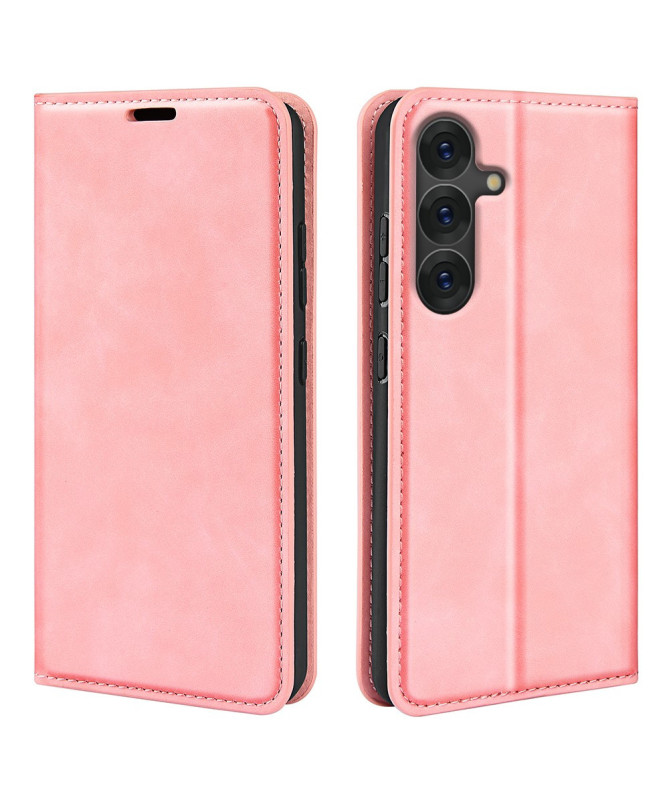 Étui Samsung Galaxy A55 5G simili cuir fonction stand