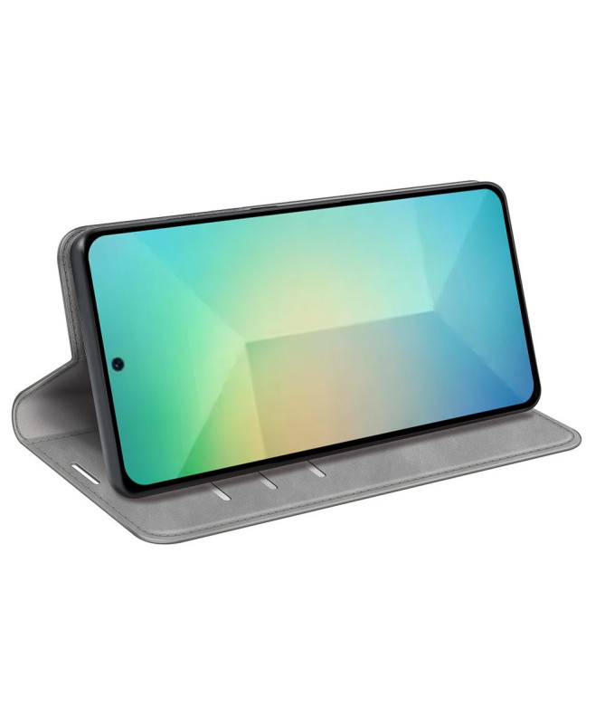 Étui Samsung Galaxy A55 5G simili cuir fonction stand