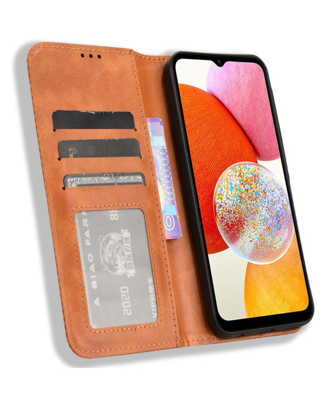 Étui Samsung Galaxy A55 5G Le Cirénius Style Cuir