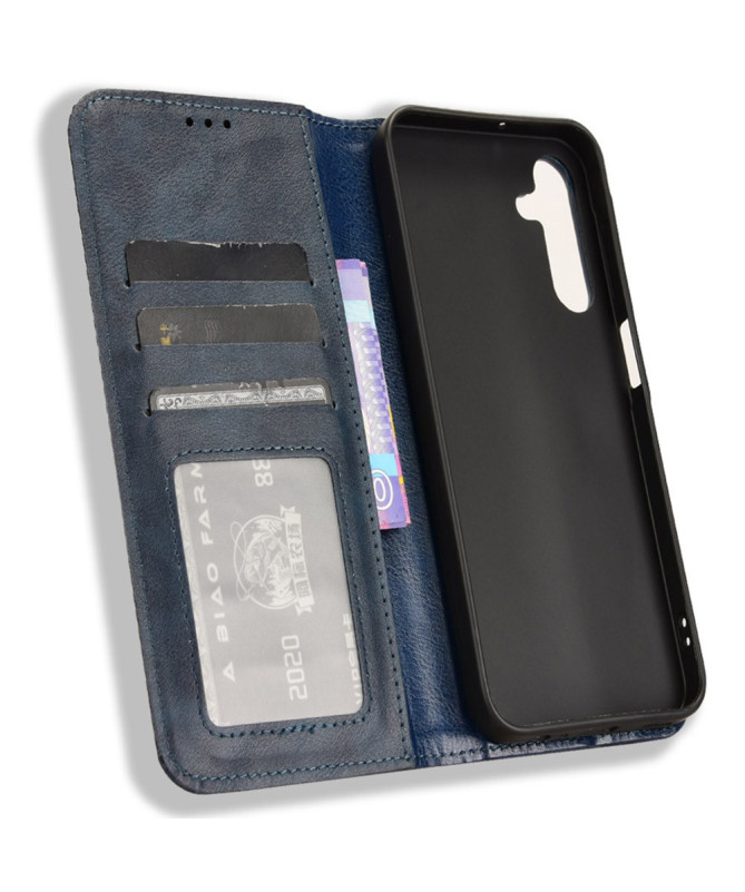 Étui Samsung Galaxy A55 5G Le Cirénius Style Cuir