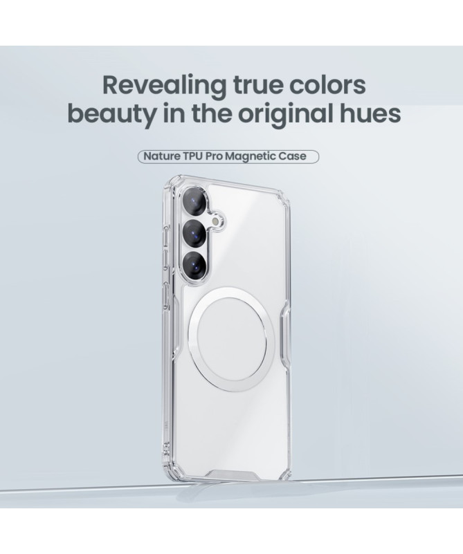 Coque Samsung Galaxy A55 5G Nature MagSafe angles renforcés