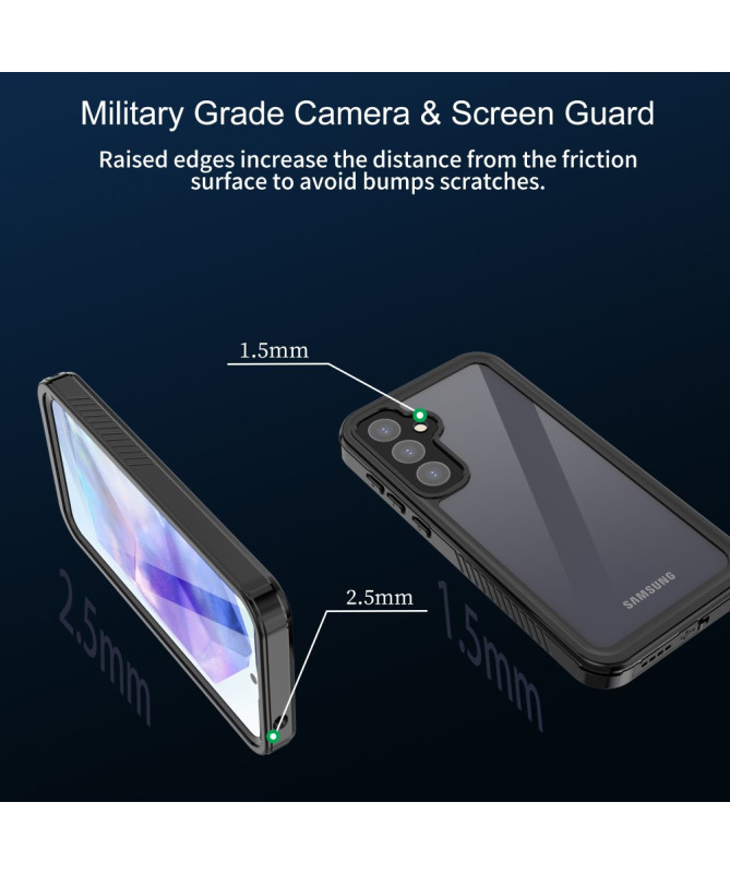 Coque Samsung Galaxy A55 5G étanche