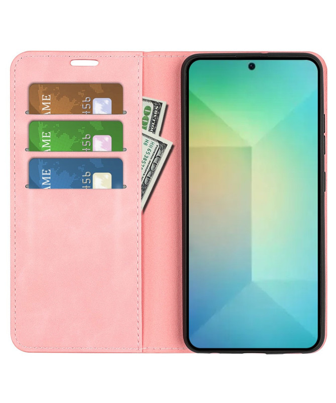 Étui Samsung Galaxy A35 5G simili cuir fonction stand