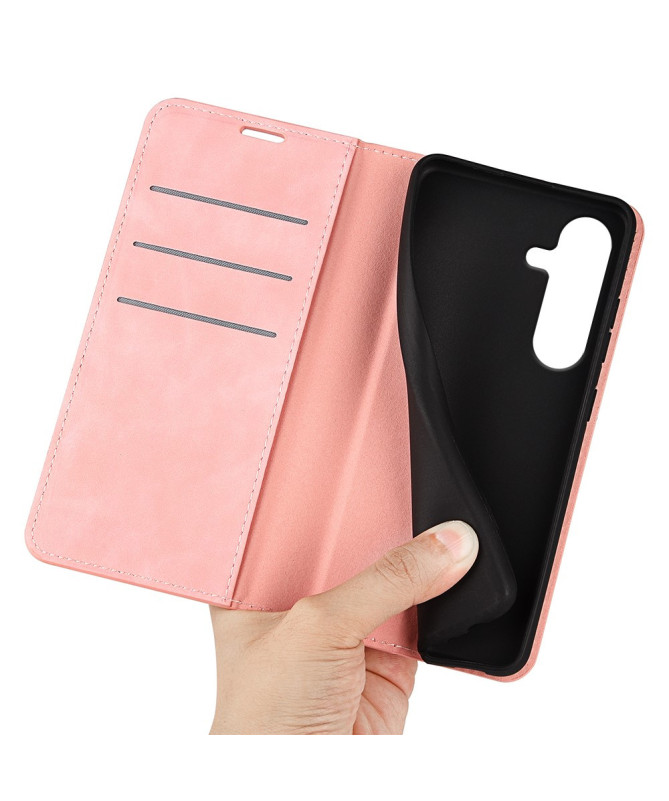 Étui Samsung Galaxy A35 5G simili cuir fonction stand