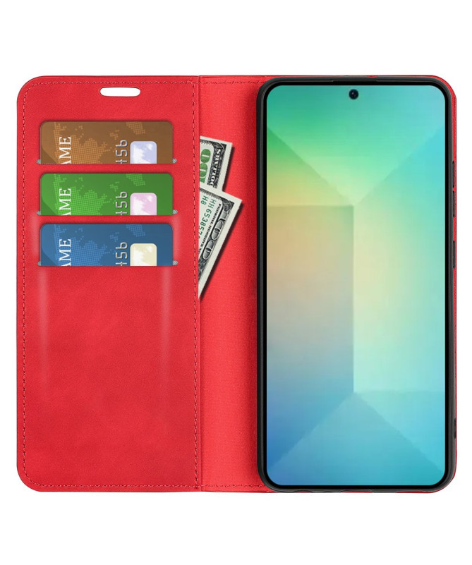 Étui Samsung Galaxy A35 5G simili cuir fonction stand