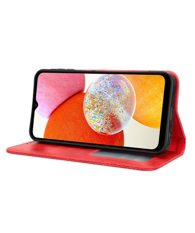 Étui Samsung Galaxy A35 5G Le Cirénius Style Cuir Rouge - photo 7