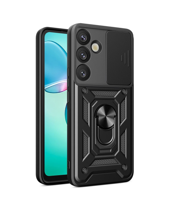 FORTEX - Coque Samsung Galaxy A35 5G protection caméra et support rota