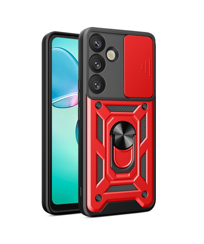 FORTEX - Coque Samsung Galaxy A35 5G protection caméra et support rota