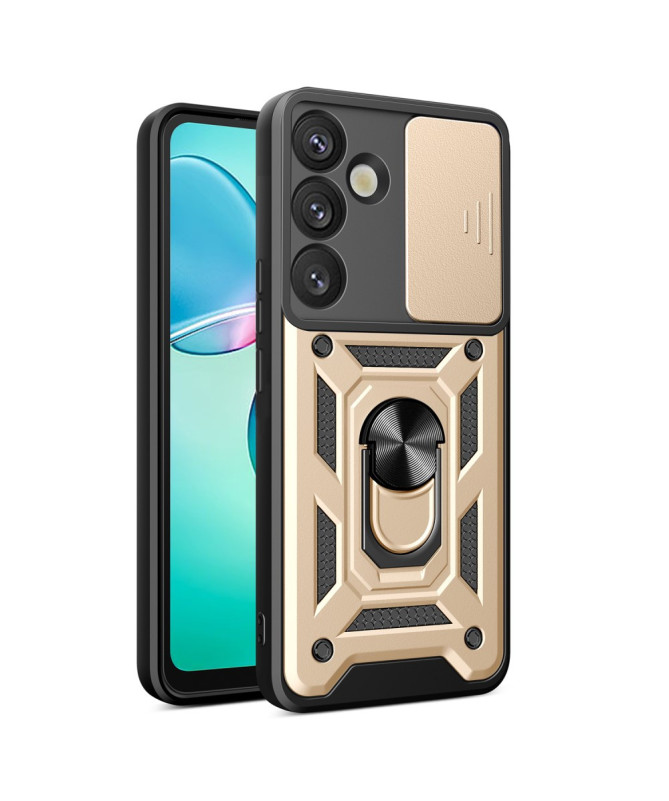 FORTEX - Coque Samsung Galaxy A35 5G protection caméra et support rota