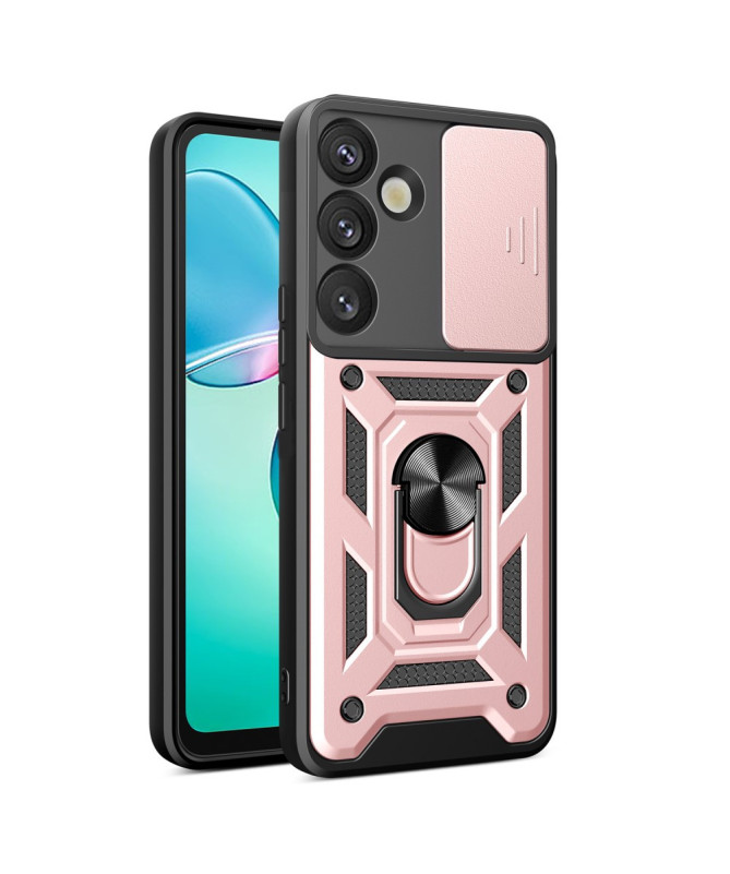 FORTEX - Coque Samsung Galaxy A35 5G protection caméra et support rota