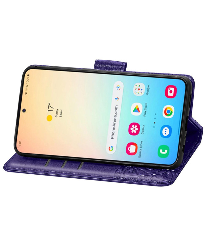 Housse Samsung Galaxy A35 5G Papillon Relief