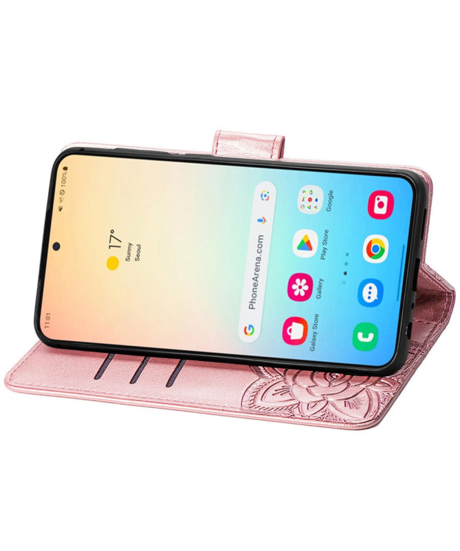 Housse Samsung Galaxy A35 5G Papillon Relief