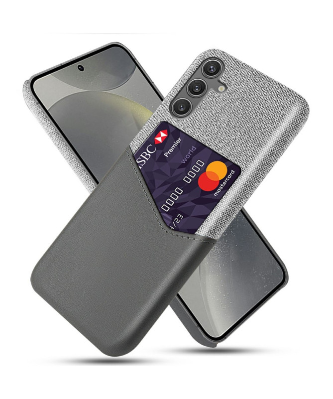 TÄCKA - Coque Samsung Galaxy A35 5G Texture Tissu et Porte-carte