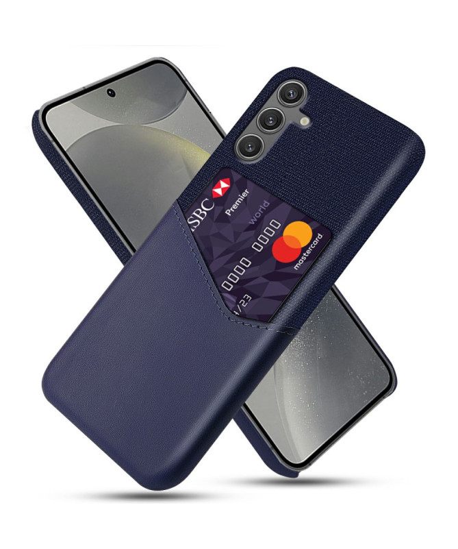 TÄCKA - Coque Samsung Galaxy A35 5G Texture Tissu et Porte-carte