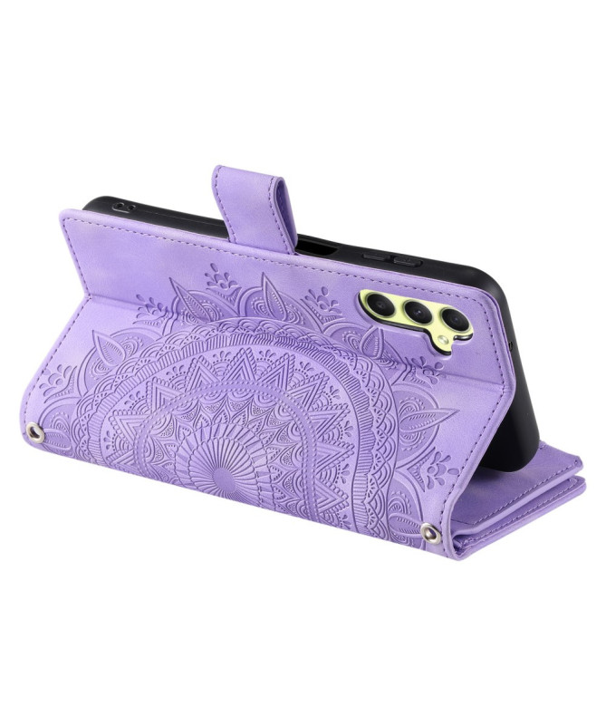 Housse Samsung Galaxy A35 5G Mandala Porte-Cartes