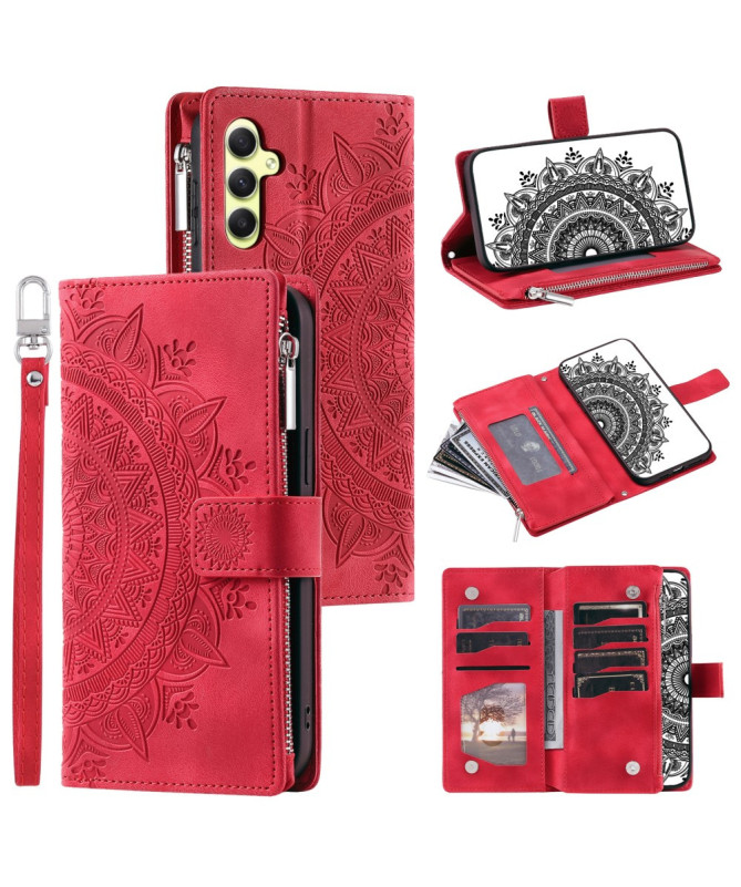 Housse Samsung Galaxy A35 5G Mandala Porte-Cartes