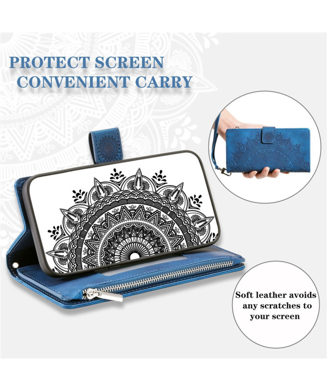 Housse Samsung Galaxy A35 5G Mandala Porte-Cartes