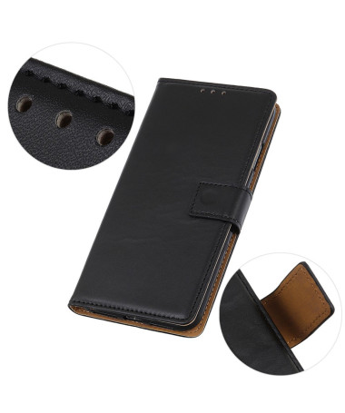 Housse Samsung Galaxy A35 5G simili cuir basique Noir - photo 5