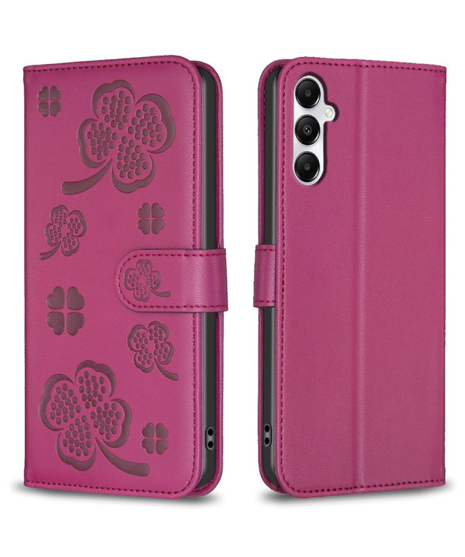 Clover | Housse Samsung Galaxy A36 5G Trèfle Gravé