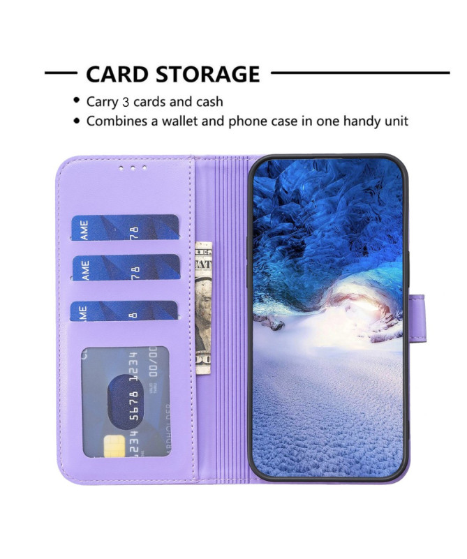 Clover | Housse Samsung Galaxy A36 5G Trèfle Gravé