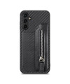 Coque Galaxy A35 5G avec porte-cartes et fermeture éclair intégrée