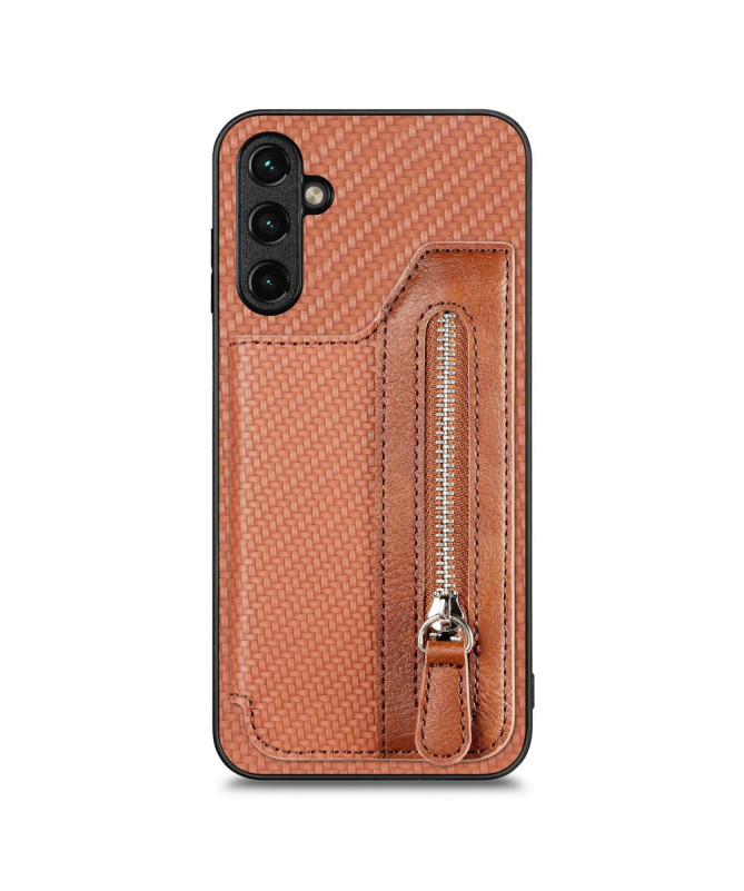 Coque Galaxy A35 5G avec porte-cartes et fermeture éclair intégrée