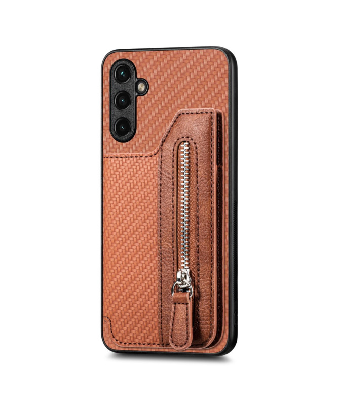Coque Galaxy A35 5G avec porte-cartes et fermeture éclair intégrée