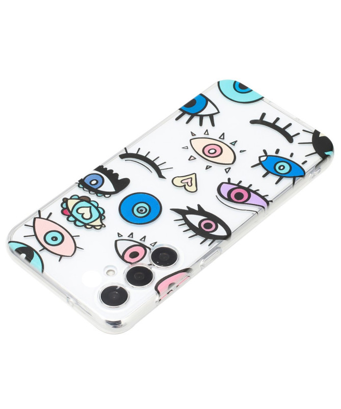 Coque Samsung Galaxy A35 5G Yeux Colorés