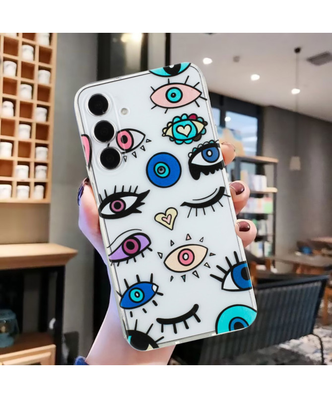 Coque Samsung Galaxy A35 5G Yeux Colorés