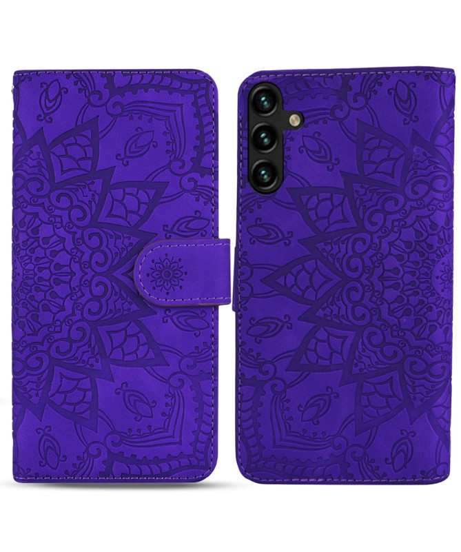 Housse Samsung Galaxy A35 5G Leïla fleur oriental